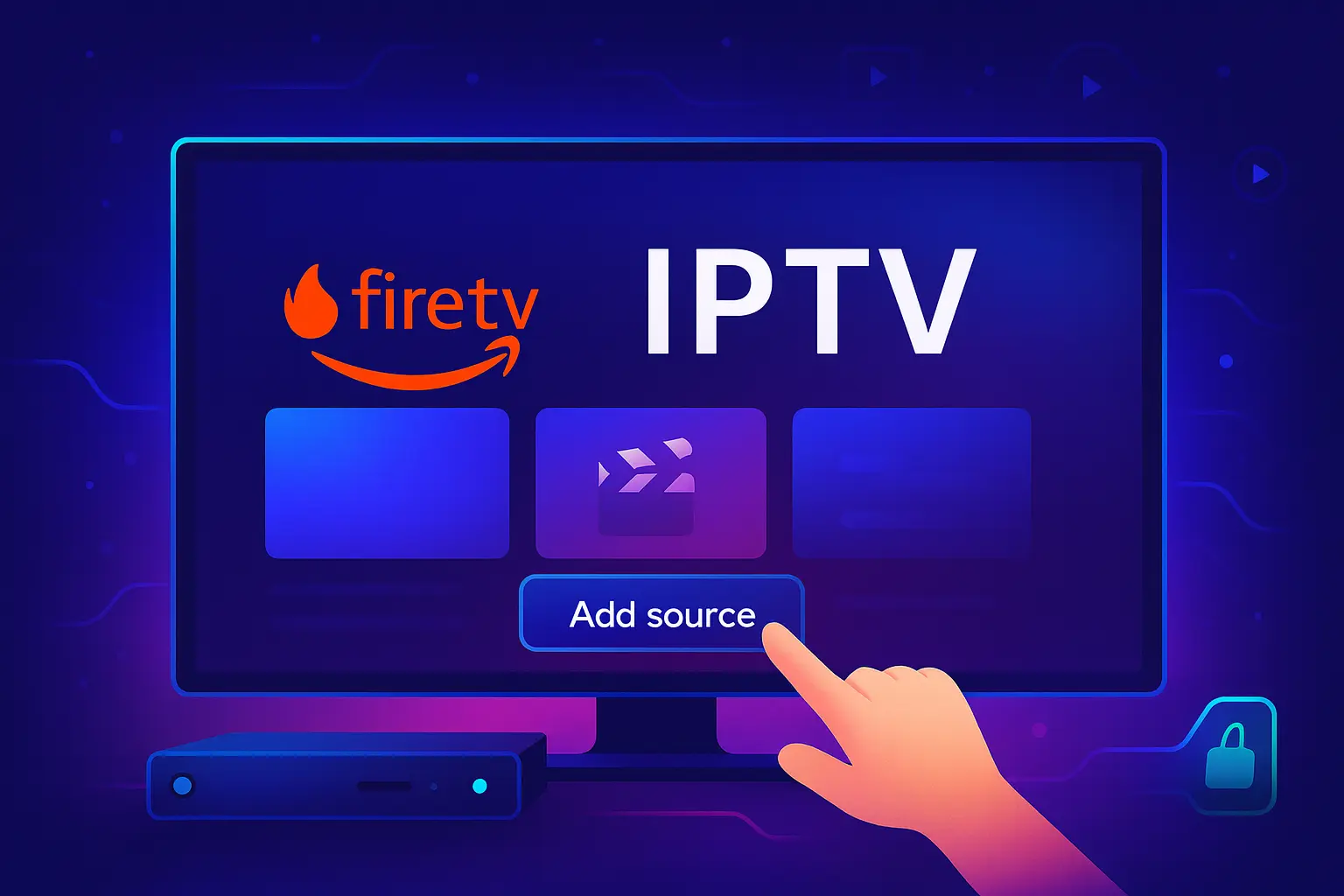 Wie füge ich IPTV auf dem Fire TV Stick hinzu?